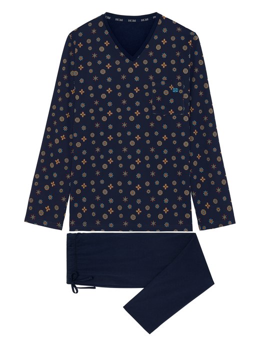 Herren Pyjama  -  Mandala