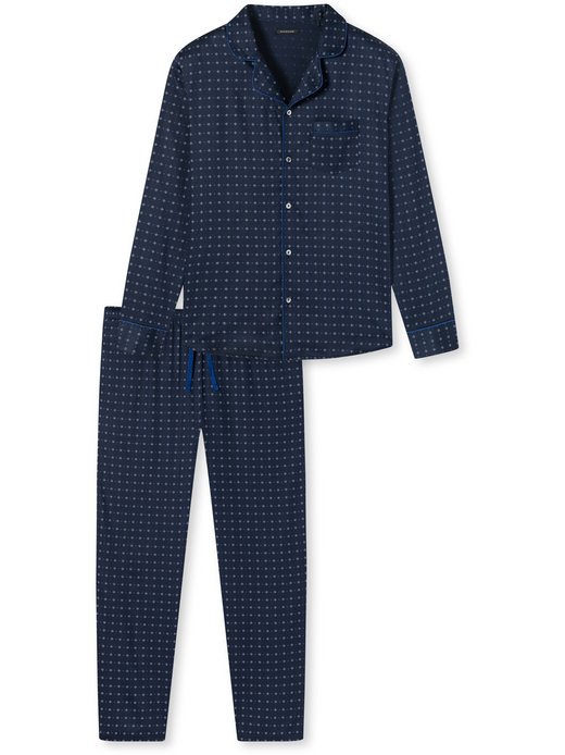 Herren Pyjama  -  Minimal Print