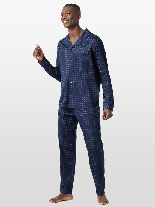Herren Pyjama  -  Minimal Print
