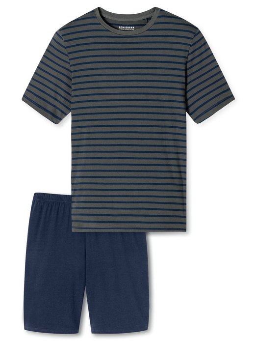 Herren Pyjama  -  Schlafanzug kurz - Casual Essentials
