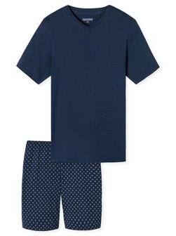 Herren Pyjama  -  Schlafanzug kurz - Casual Essentials