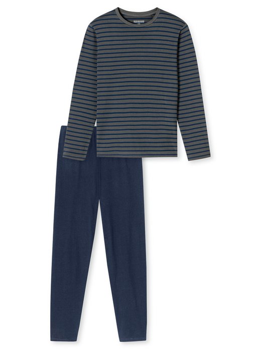 Herren Pyjama  -  Schlafanzug lang - Casual Essentials