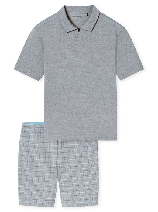 Herren Pyjama  -  Selected Premium Jacquard