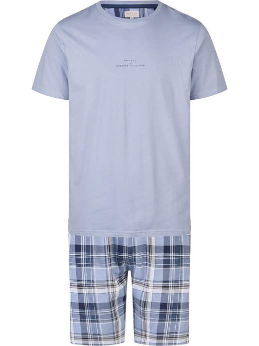 Herren Pyjama  -  Shorty
