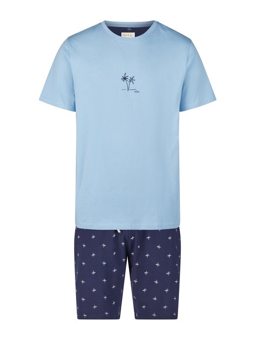 Herren Pyjama  -  Shorty