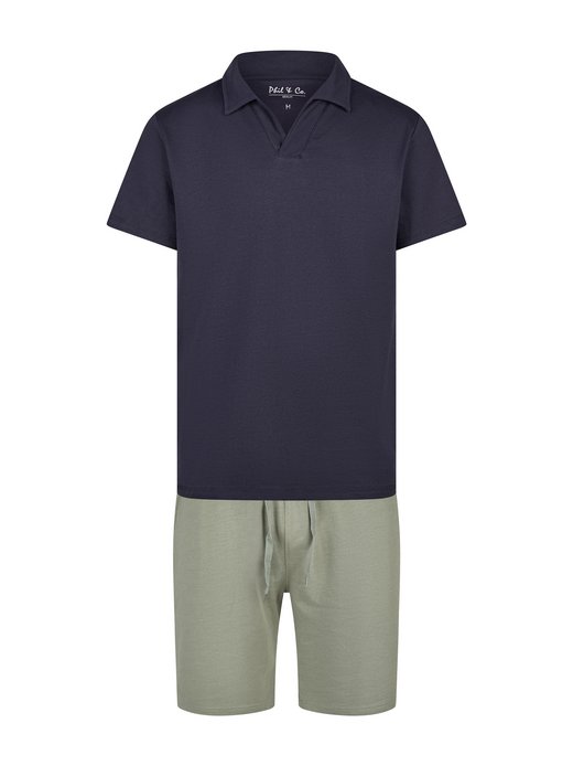 Herren Pyjama  -  Shorty
