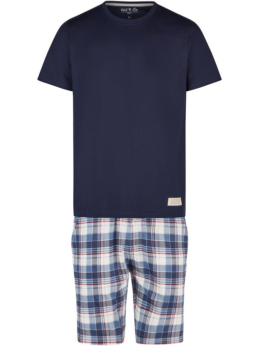 Herren Pyjama  -  Shorty