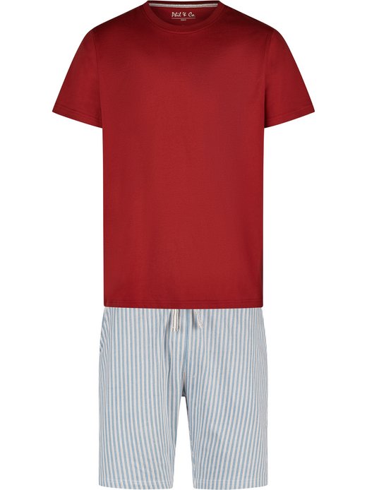 Herren Pyjama  -  Shorty