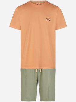 Herren Pyjama  -  Shorty