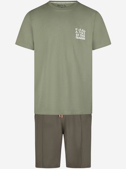 Herren Pyjama  -  Shorty
