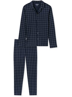 Herren Pyjama  -  lang - Fine Interlock
