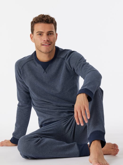 Herren Pyjamaoberteil  -  Mix & Relax