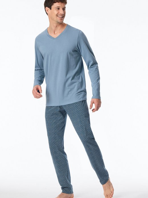 Herren Pyjamaoberteil  -  Mix & Relax