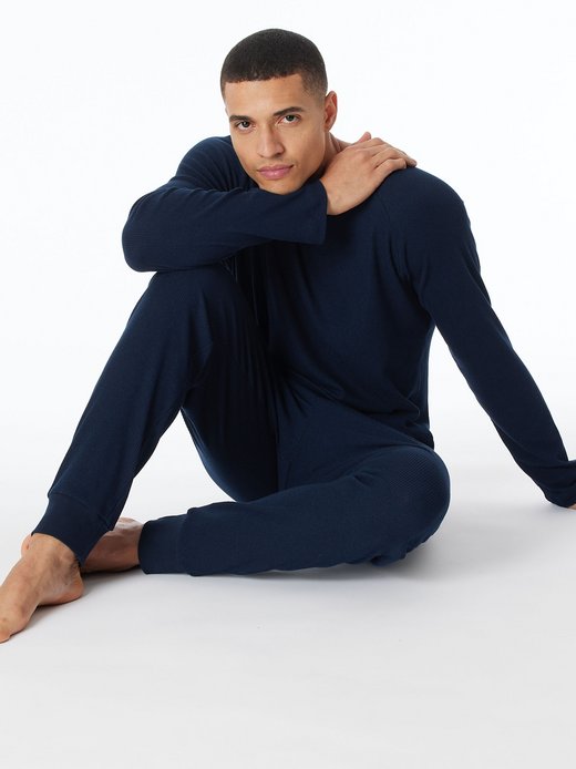 Herren Pyjamaoberteil  -  Mix & Relax