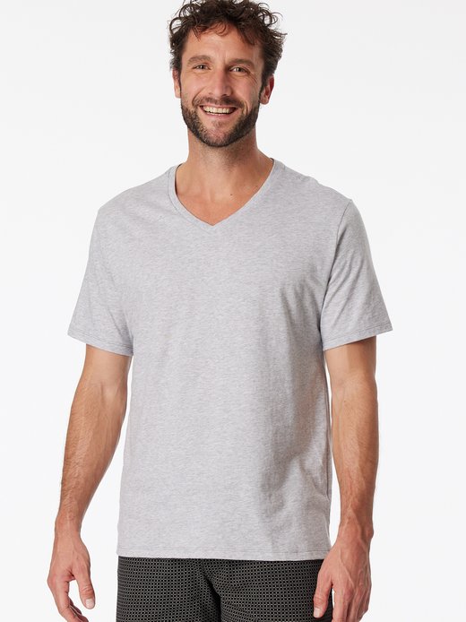 Herren Pyjamaoberteil  -  T-Shirt Mix & Relax