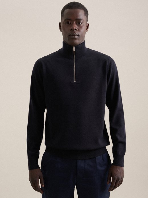 Herren Quarter Zip - Uni