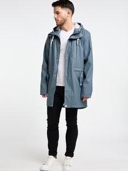 Artikelbild Herren Regenmantel von ICEBOUND in blau uni
