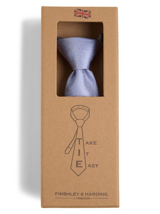 Herren Reißverschluss-Krawatte aus Seide