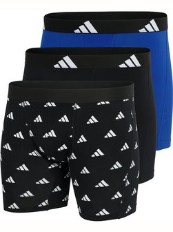Artikelbild Herren Retro Boxer  -  Active Flex Cotton von adidas Sportswear in schwarz blau uni