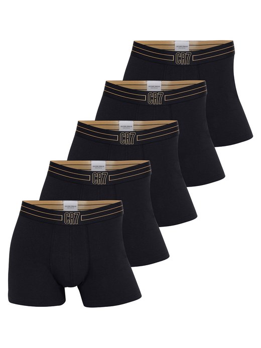 Herren Retro Boxer  -  Basic Organic im 5er-Pack