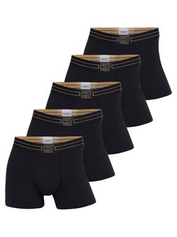 Herren Retro Boxer  -  Basic Organic im 5er-Pack