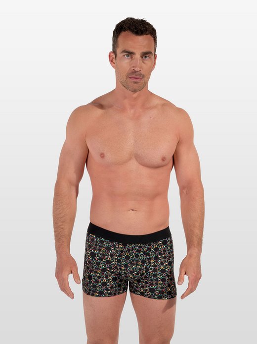 Herren Retro Boxer  -  Boxer Briefs Red Rock