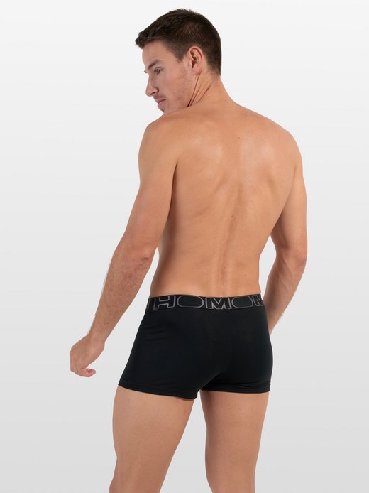 HOM Herren Boxer Shorts 3er Pack | Aus Gekämmter Baumwolle, Mit HO1 Horizontaler Öffnung, Oeko-Tex Zertifiziert