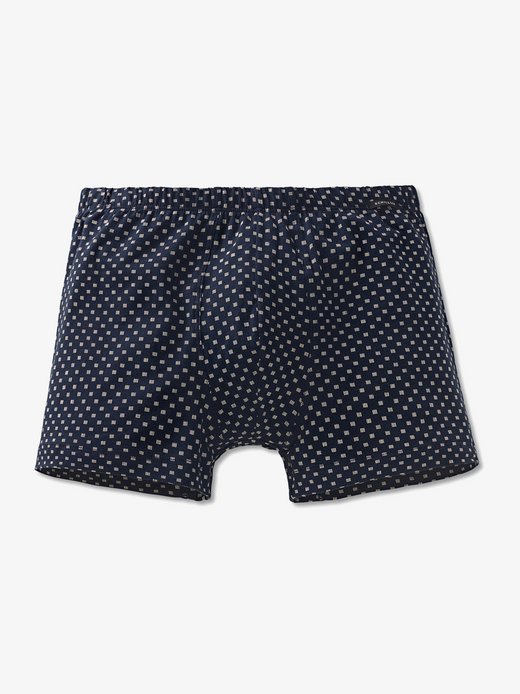 Herren Retro Boxer  -  Minimal Print Dark Sapphire