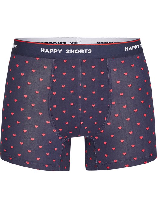 Herren Retro Boxer  -  Red Heart