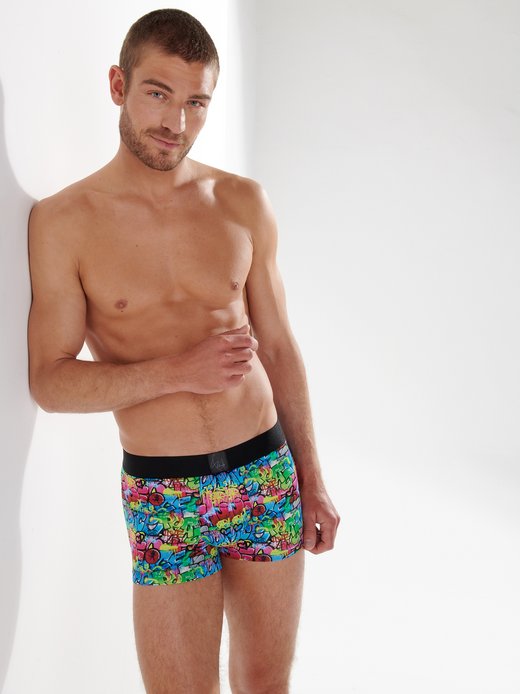 Herren Retro Pants  -  Graffiti Wall