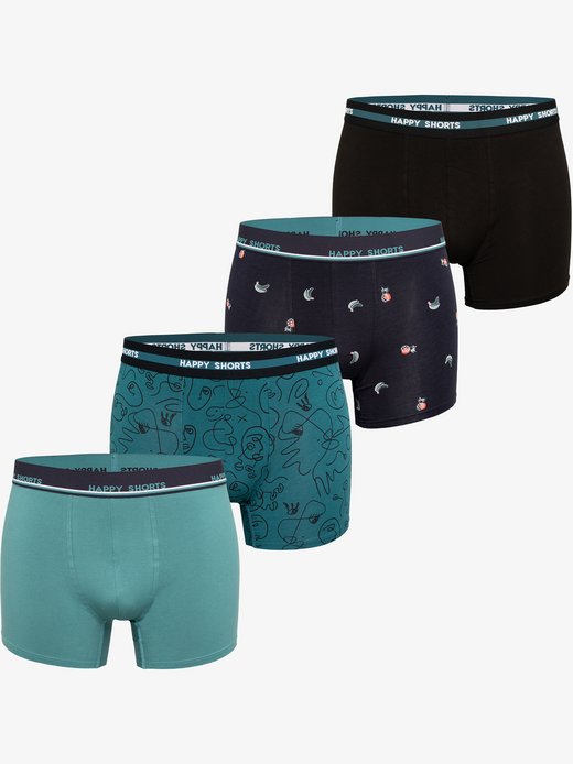 Herren Retro Pants  -  Print Sets