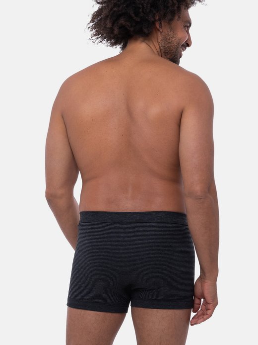 Herren Retro Short  - 3er Pack Jeans Feinripp