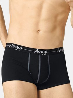 Artikelbild Herren Retro Short  - 6er Pack Start von sloggi in schwarz uni