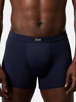 Artikelbild Herren Retro Short / Pant - 2er Pack Micro Simply von Bruno Banani in blau uni