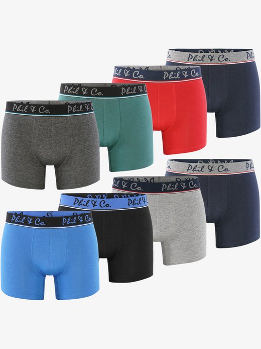 Herren Retroshorts  -  8-Pack Jersey