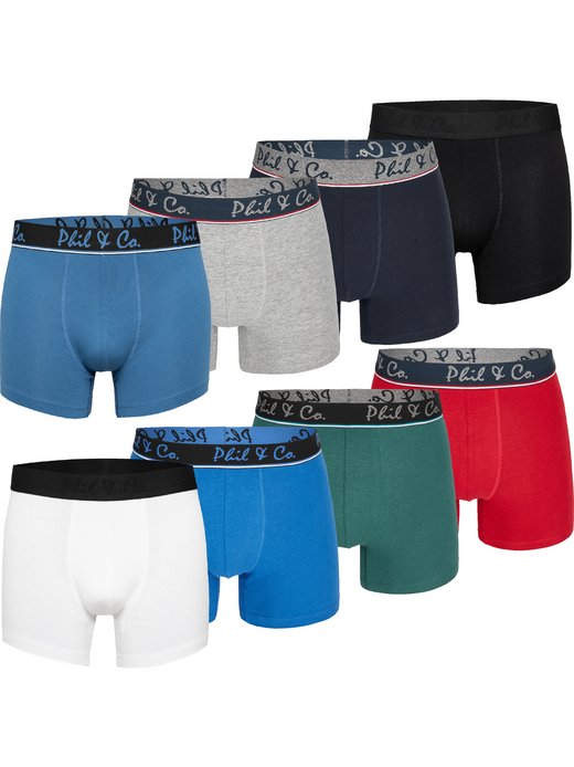 Herren Retroshorts  -  8-Pack Jersey