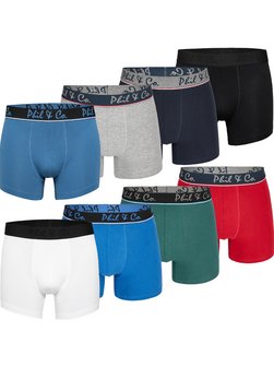 Artikelbild Herren Retroshorts  -  8-Pack Jersey von Phil & Co. Berlin in mehrfarbig uni