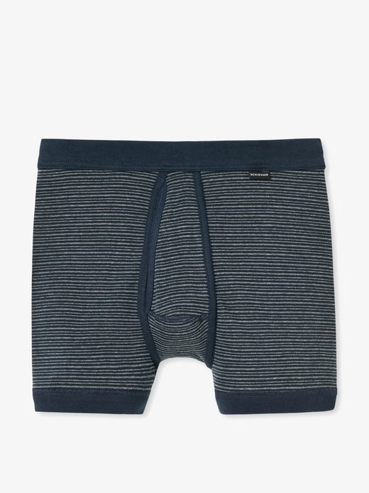 Herren Retroshorts  -  Feinripp Melange