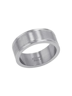 Artikelbild Herren Ring von s.Oliver in silber uni