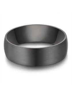 Artikelbild Herren Ring von True Rebels in grau uni