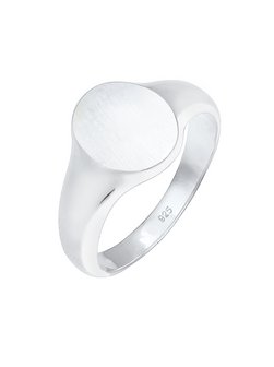 Artikelbild Herren Ring von KUZZOI in silber uni