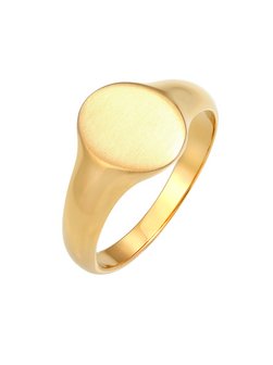 Artikelbild Herren Ring von KUZZOI in gold uni