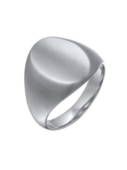 Artikelbild Herren Ring von KUZZOI in silber uni