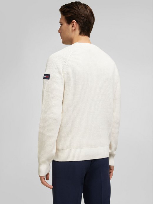 Herren Rippstrick-Pullover