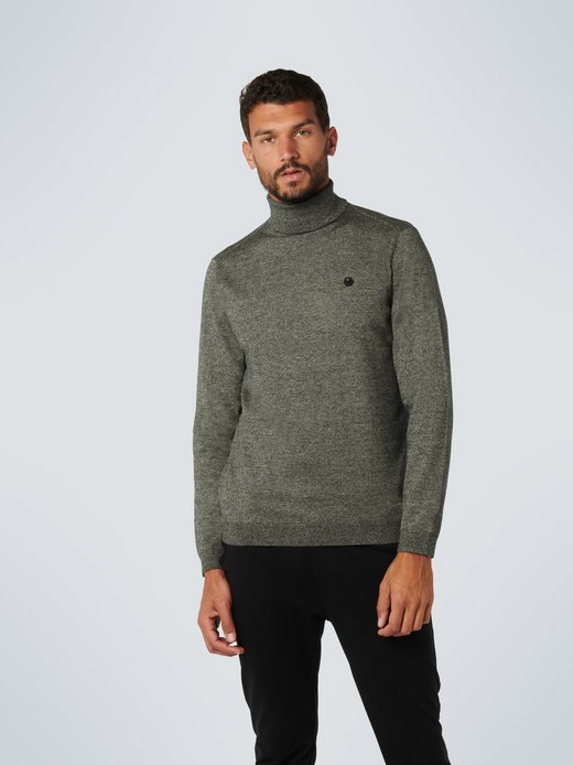 Herren Roll Neck Pullover