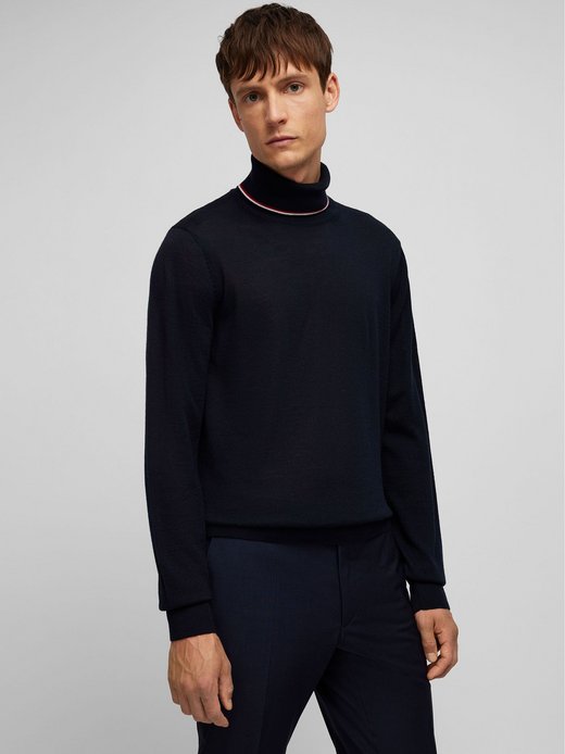 Herren Rollkragen-Pullover
