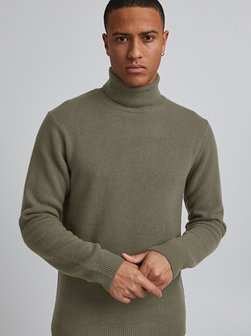 Artikelbild Herren Rollkragenpullover - CFKarl von CASUAL FRIDAY in grün uni
