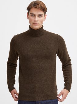 Artikelbild Herren Rollkragenpullover - CFKarl von CASUAL FRIDAY in braun uni