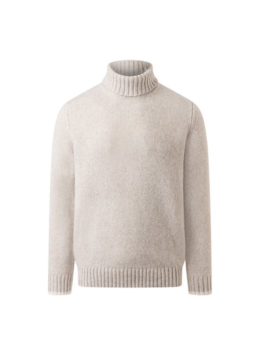 Herren Rollkragenpullover aus Schurwolle
