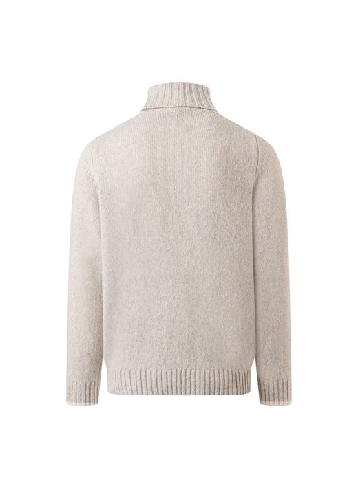 Herren Rollkragenpullover aus Schurwolle